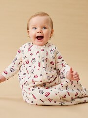 MORI Supersoft London England 1.5 Tog Sleeping Bag Front Zip - Image 2 of 5