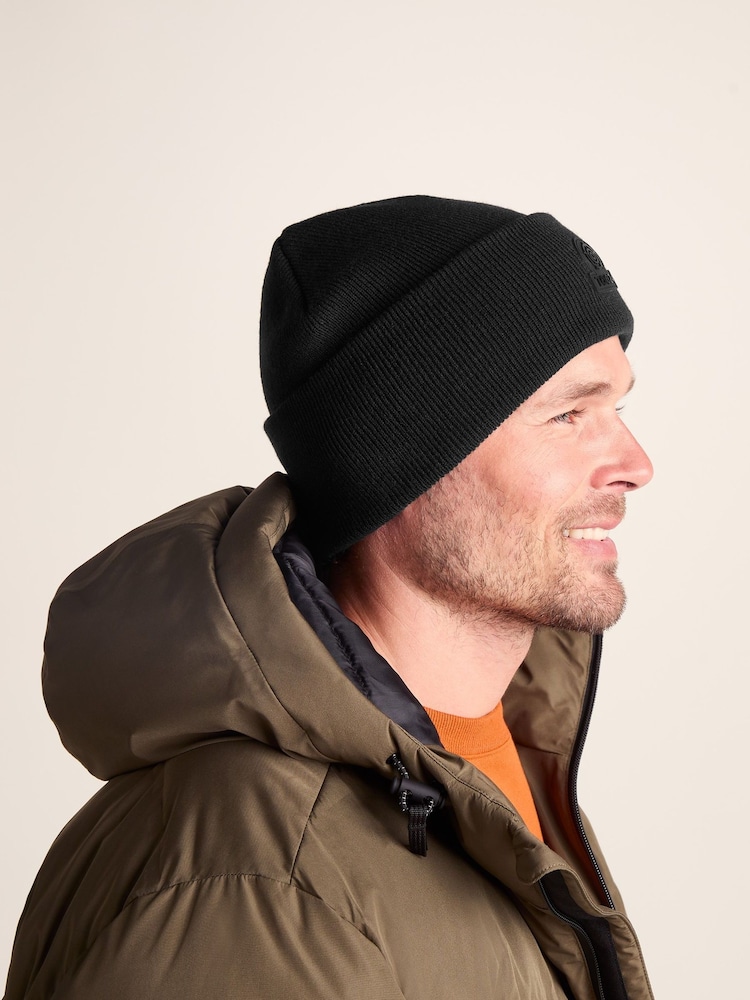 Tog 24 Black Eastburn Knitted Hat - Image 4 of 4 Tog 24 Black Eastburn Knitted Hat - Image 4 of 4