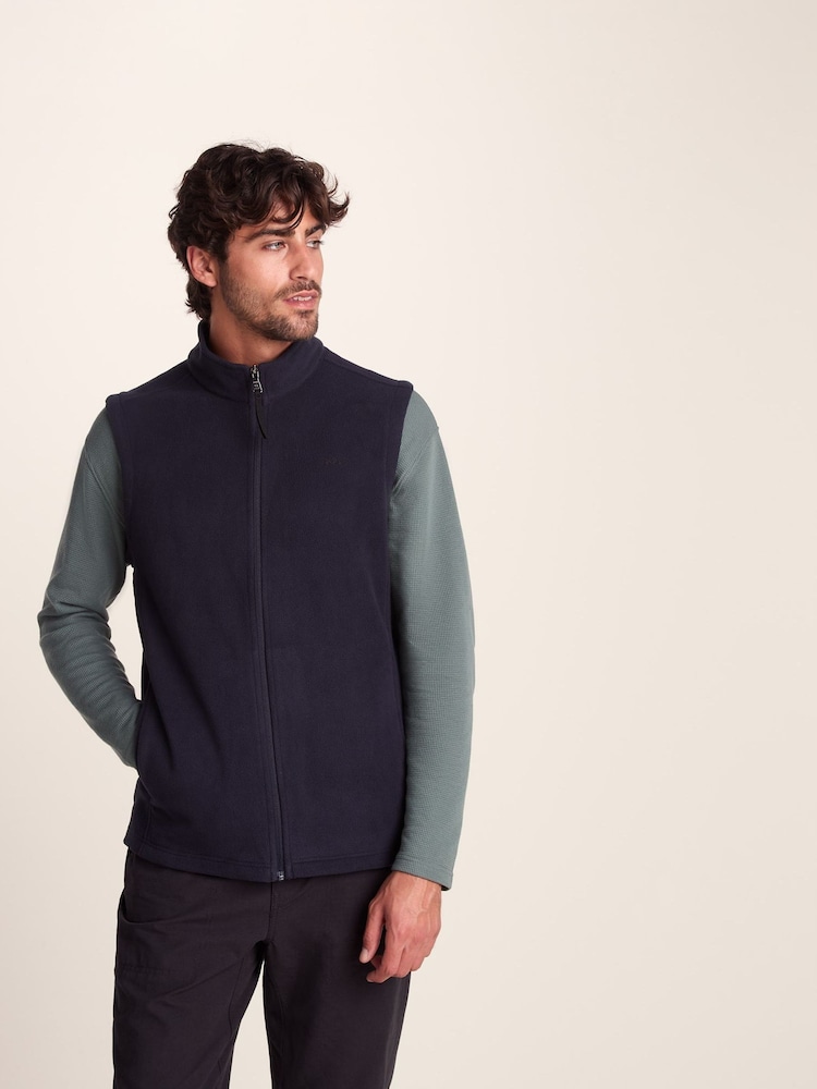 Tog 24 Blue Revive Mens Gilet Fleece - Image 2 of 7 Tog 24 Blue Revive Mens Gilet Fleece - Image 2 of 7