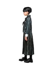 Netflix Black Wednesday School Uniform Fancy Dress Costume - Image 3 of 4