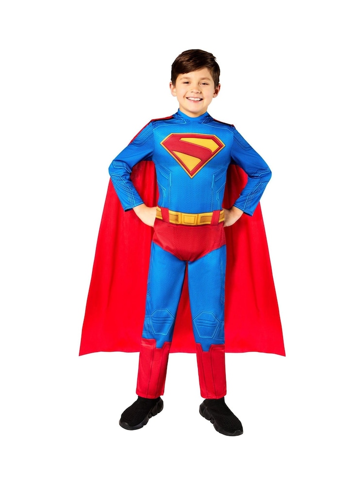 DC Blue/Red Superman Fancy Costume Dress - Image 1 of 8
