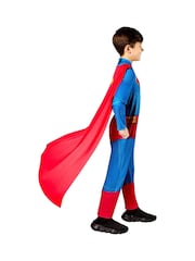 DC Blue/Red Superman Fancy Costume Dress - Image 3 of 8