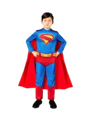 DC Blue/Red Superman Fancy Costume Dress - Image 7 of 8