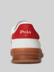 Bleumarin/Roșu - Polo Ralph Lauren Heritage Aera Contrast Suede Trainers - Imaginea 3 din 4