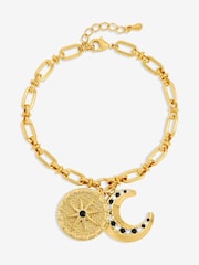 Inicio Gold Tone Celestial Charm Bracelet - Image 1 of 3