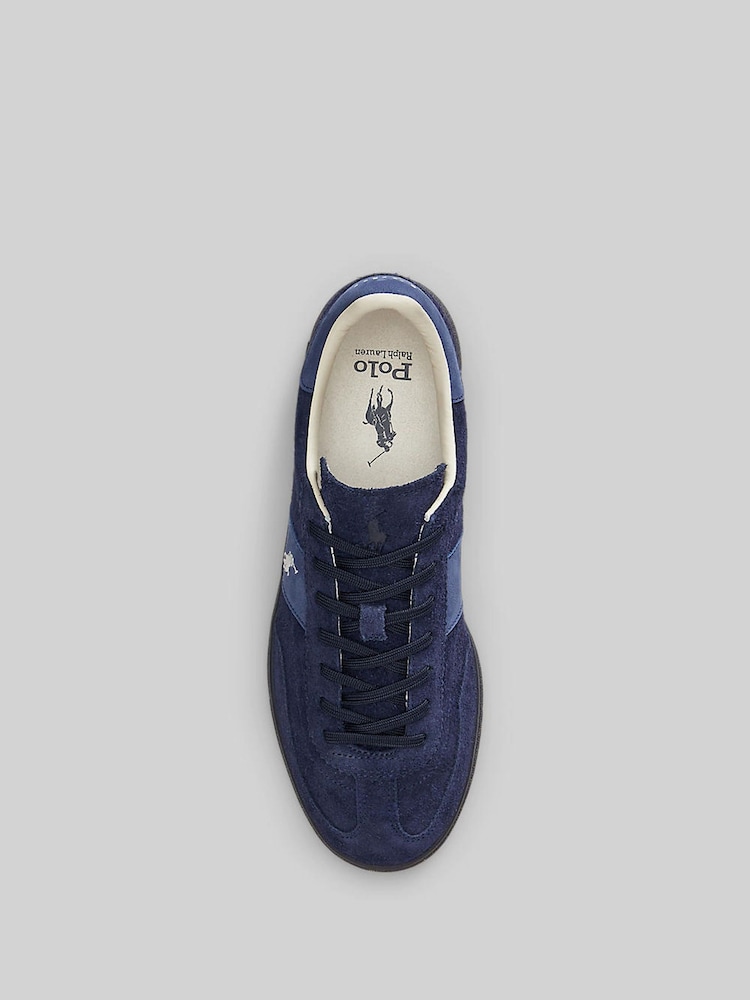 Polo Ralph Lauren Blue Bedford Suede Trainers - Image 4 of 4 Polo Ralph Lauren Blue Bedford Suede Trainers - Image 4 of 4