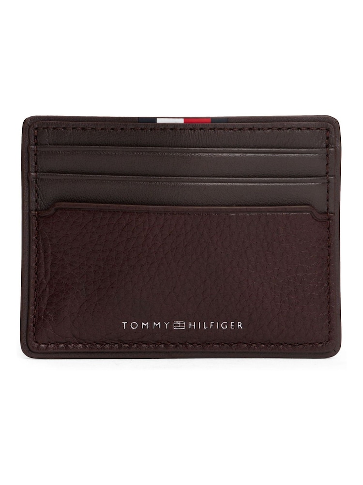 Tommy Hilfiger Corporate Leather Credit Card Holder - Imagem 1 de 4