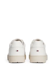 Tommy Hilfiger Natural Cleat Basketball Trainers With Leather - Image 4 of 6
