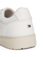 Tommy Hilfiger Natural Cleat Basketball Trainers With Leather - Image 5 of 6