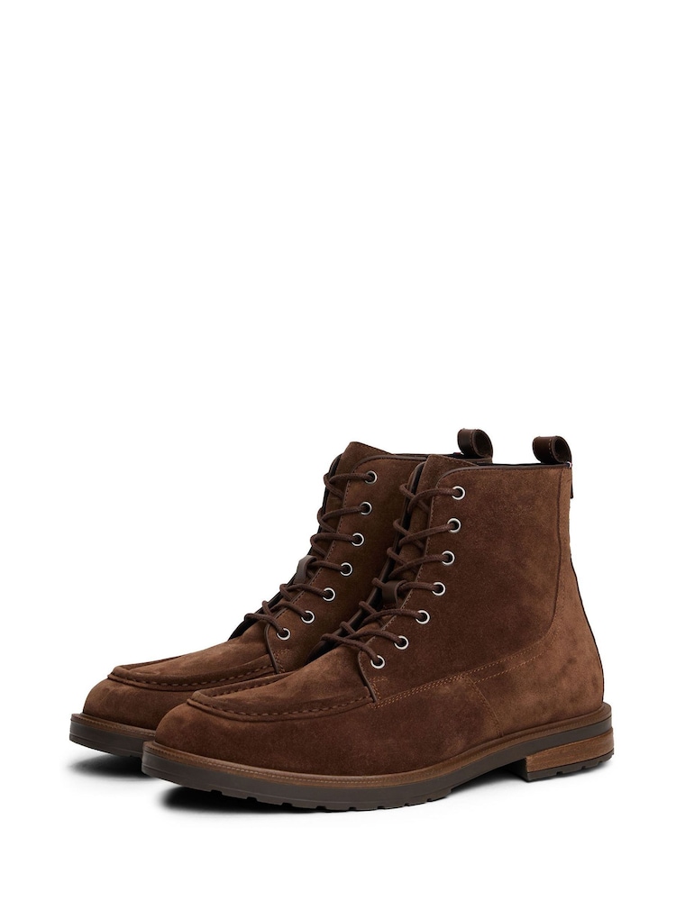 Tommy Hilfiger Tan Chukka Boots with Moc-Toe Design Tommy Hilfiger | Shoes | Tommy Hilfiger Tan Chukka Boots  main image 2