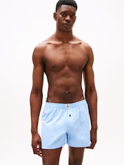 Tommy Hilfiger 3-Pack Print Woven Boxer Shorts - Imagem 6 de 6