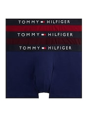 Tommy Hilfiger Red 3-Pack TH Original Logo Waistband Trunks - Image 1 of 6