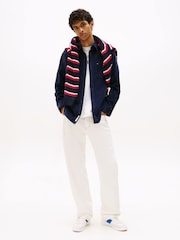 Tommy Jeans Blue Regular Fit Corduroy Shirt - Image 3 of 5