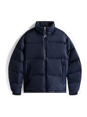 Tommy Jeans Blue Water Repellent Ripstop Alaska Puffer Jacket - Image 5 of 5
