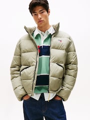 Tommy Jeans Water Repellent Crinkle Relaxed Puffer Jacket - Imagen 1 de 5