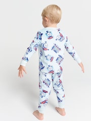 Brand Threads Boys Thomas The Tank Fleece Pyjamas Set - Slika 3 iz 6