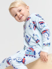 Brand Threads Boys Thomas The Tank Fleece Pyjamas Set - Slika 4 iz 6
