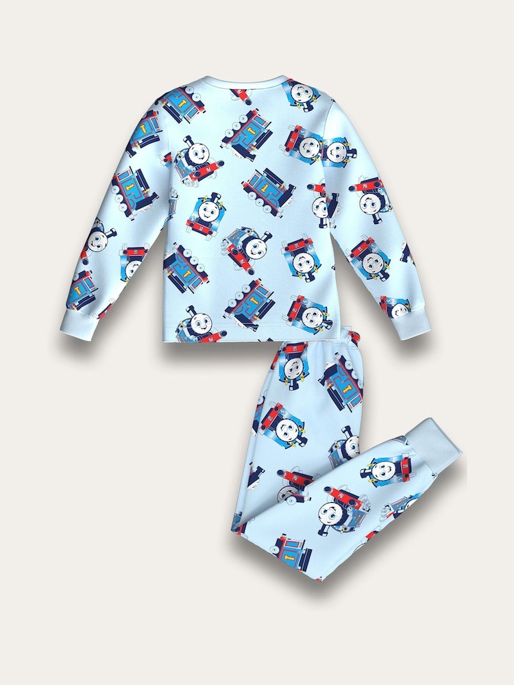 Brand Threads Blue Boys Thomas The Tank Fleece Pyjamas Set - Image 6 of 6 Brand Threads Blue Boys Thomas The Tank Fleece Pyjamas Set - Image 6 of 6