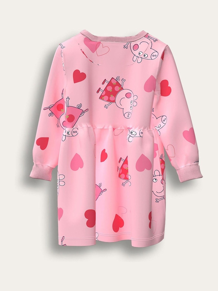 Brand Threads Pink Peppa Pig Dress - Image 7 of 7 Brand Threads Pink Peppa Pig Dress - Image 7 of 7