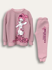 Brand Threads Pink Hello Kitty Joggers Set - Image 1 of 2