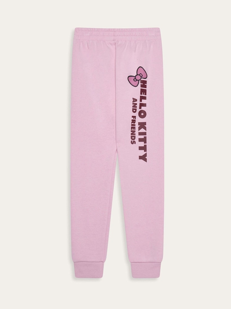 Brand Threads Pink Hello Kitty Joggers Set - Image 7 of 7 Brand Threads Pink Hello Kitty Joggers Set - Image 7 of 7