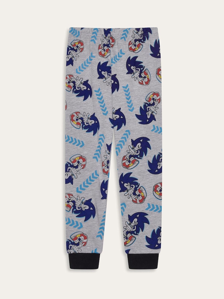 Brand Threads Blue Sonic The Hedgehog Boys Pyjamas - Image 7 of 7 Brand Threads Blue Sonic The Hedgehog Boys Pyjamas - Image 7 of 7