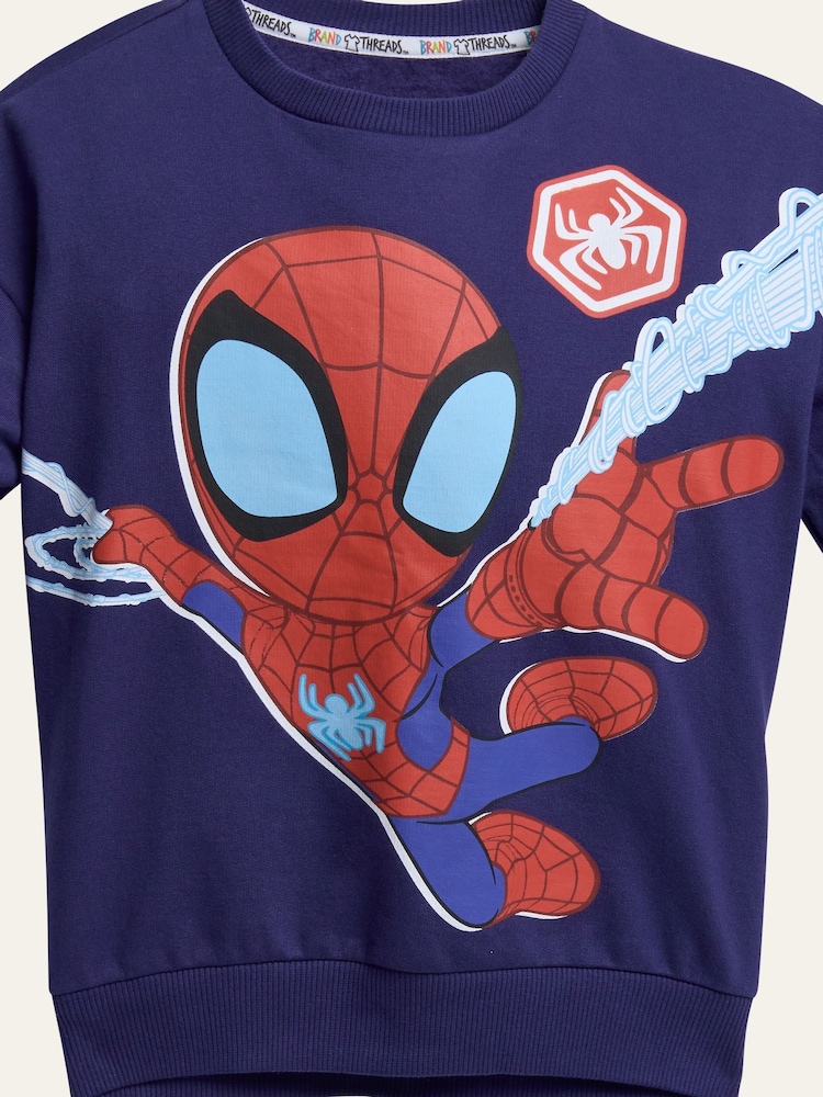 طقم بنطلون رياضي بتصميم Spidey and His Amazing Friends من Brand Threads - صورة 3 من 3 طقم بنطلون رياضي بتصميم Spidey and His Amazing Friends من Brand Threads - صورة 3 من 3