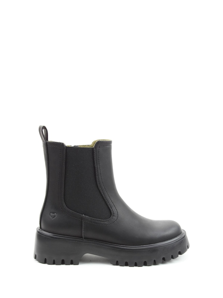 Heavenly Feet Alana2 Ankle Black Boots - Image 1 of 5