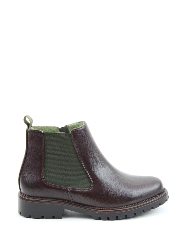 Heavenly Feet Bark Christy Ankle Brown Boots - Image 1 of 5 Heavenly Feet Bark Christy Ankle Brown Boots - Image 1 of 5