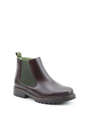 Heavenly Feet Bark Christy Ankle Brown Boots - Image 3 of 5