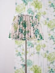 Designers Guild Emerald Kyoto Flower Pleated Shade - Image 1 of 4