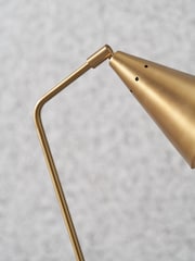 Designers Guild Bronze Pavonazzo Desk Lamp - Image 2 of 5