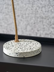 Designers Guild Bronze Pavonazzo Desk Lamp - Image 4 of 5