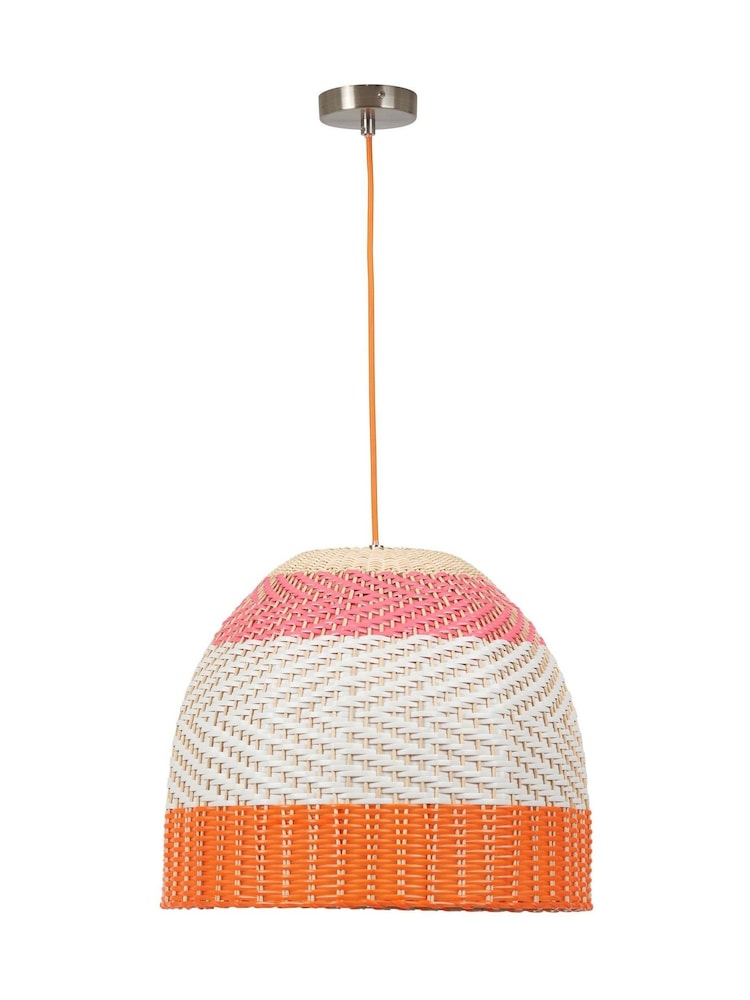 Designers Guild Pimento Brera Rattan Ceiling Pendant - Image 5 of 5