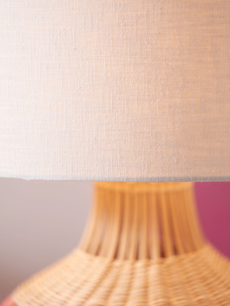 Designers Guild Pimento Brera Rattan Table Lamp - Image 2 of 5 Designers Guild Pimento Brera Rattan Table Lamp - Image 2 of 5