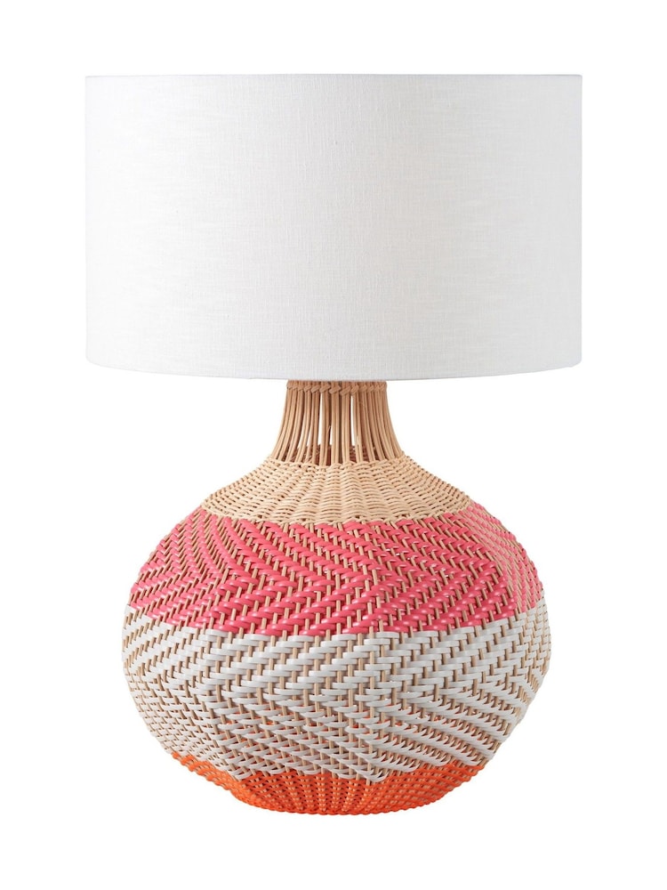 Designers Guild Pimento Brera Rattan Table Lamp - Image 5 of 5 Designers Guild Pimento Brera Rattan Table Lamp - Image 5 of 5