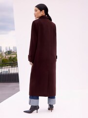 Ro&Zo Leather Wide Leg Trousers - Imagem 2 de 3