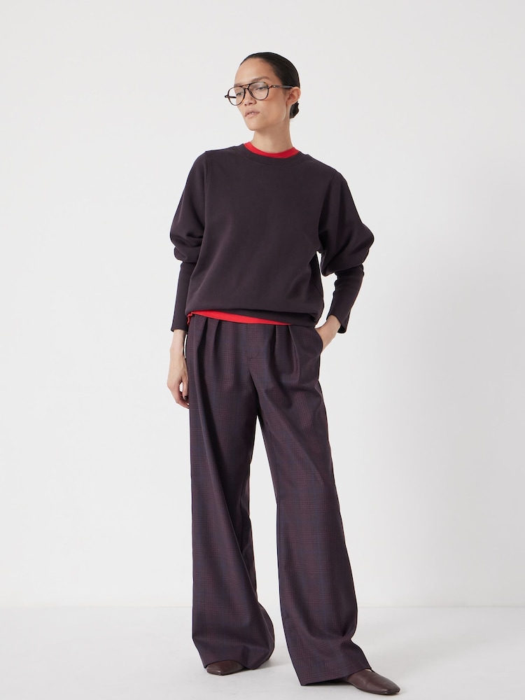 Hush Black Puff Sleeve Sweatshirt - Image 2 of 5