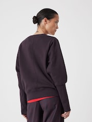 Hush Black Puff Sleeve Sweatshirt - Image 4 of 5