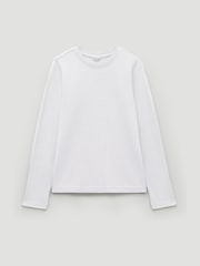 Hush White Slim Long Sleeve T-Shirt - Image 5 of 5