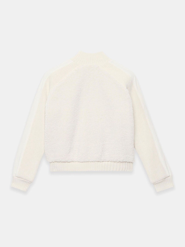 Mint Velvet Borg Mix Bomber Jacket - Slika 8 iz 8