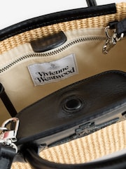 Vivienne Westwood Natural Troy Small Tote Cross-Body Bag - Image 5 of 7