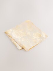 Yellow Tie Pocket Square and Pin Set - Image 2 of 4