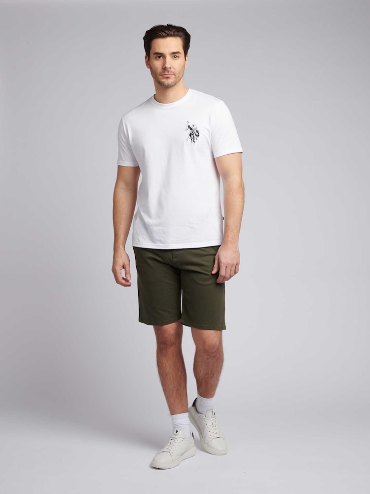 U.S. Polo Assn. Green Classic Chinos Shorts - Image 5 of 5