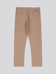 U.S. Polo Assn. Brown Classic Chinos Trousers - Image 5 of 5