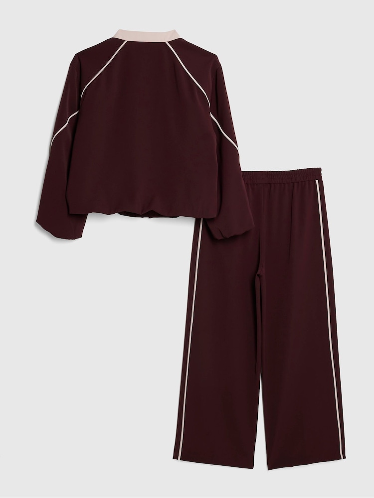 River Island Burg Bomber Jacket and Trousers Set - صورة 2 من 5