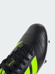 adidas Black Rugby Junior Soft Ground Boots - Image 3 of 4