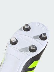 adidas Black Rugby Junior Soft Ground Boots - Image 4 of 4