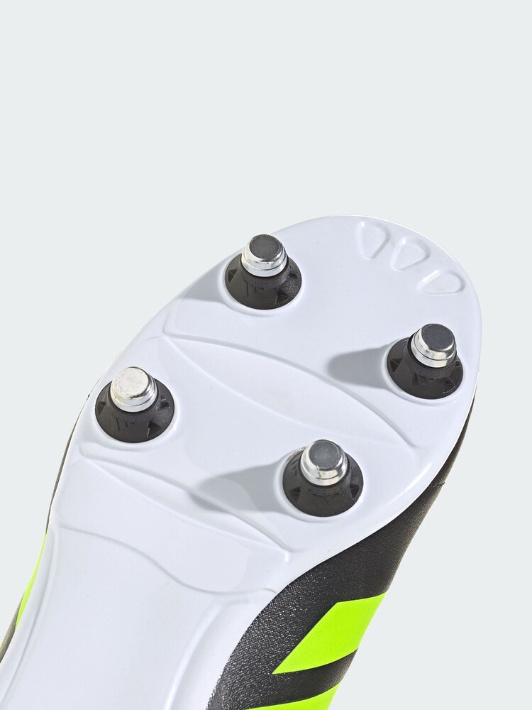 adidas Black Rugby Junior Soft Ground Boots - Image 4 of 4
