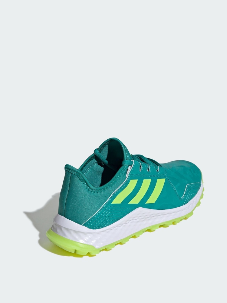 adidas Green Hockey Youngstar Shoes - Image 2 of 4